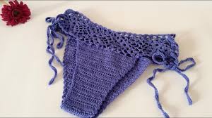 trajes de baño tejidos a crochet paso a paso