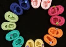 bonitos zapatos en crochet para niña con gancho del 6