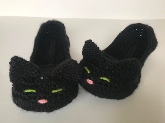 pantuflas tejidas al crochet para niñas
