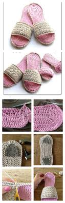 pantuflas tejidas a crochet patrones