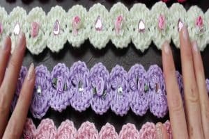3 ideas de vinchas a crochet para niñas