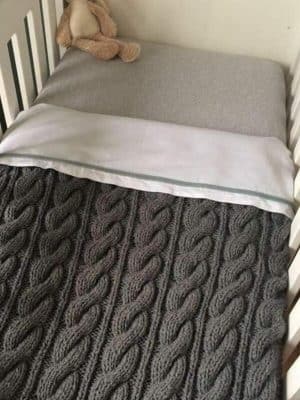 colchas para cama de bebe facil