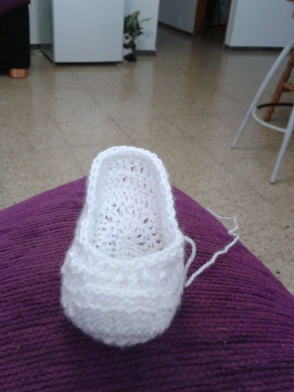 zapatos en crochet para bebe