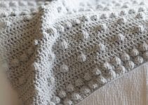 cobijas tejidas a crochet de 2 vistas