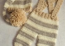 pantalones de bebe tejidos para 6 meses
