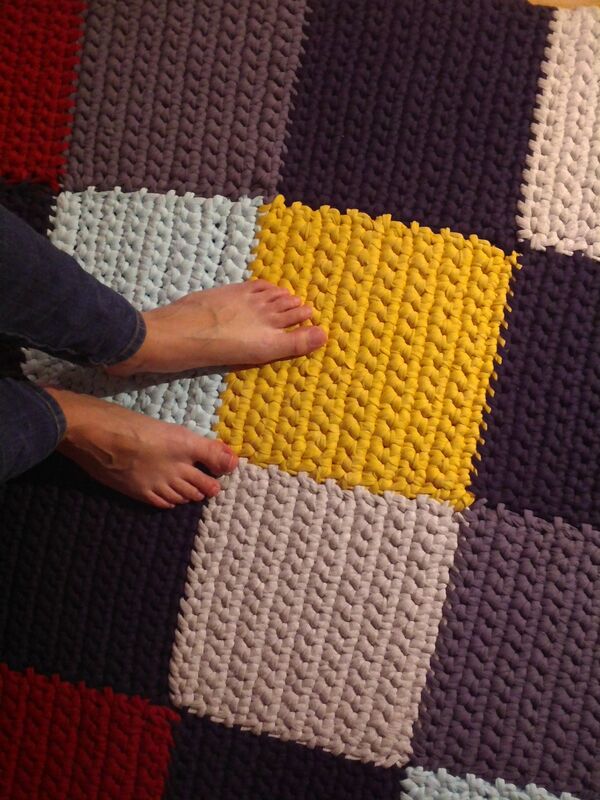 alfombras de crochet paso a paso
