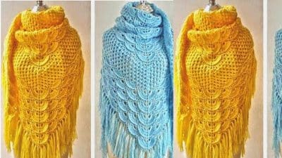 chalinas tejidas a crochet