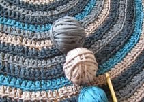 alfombras a crochet paso a paso de 60 cm