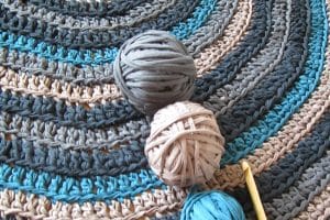 alfombras a crochet paso a paso sencillas
