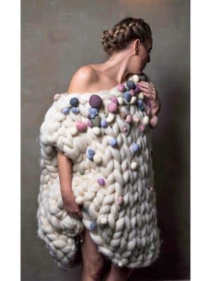 chalecos tejidos con lana gruesa modernos 1