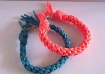 como se hace pulseras de hilo 3 formas