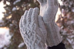 guantes de lana para el frio paso a paso