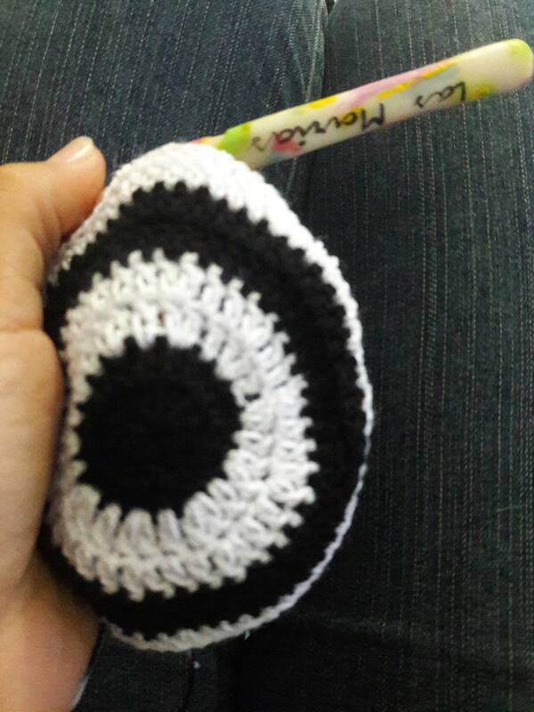 paso a paso para hacer una zebra a crochet