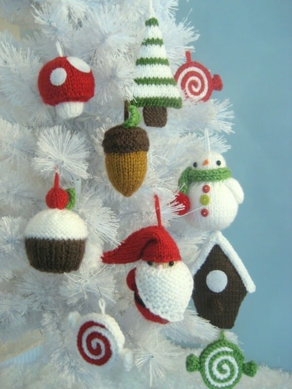 adornos a crochet para navidad