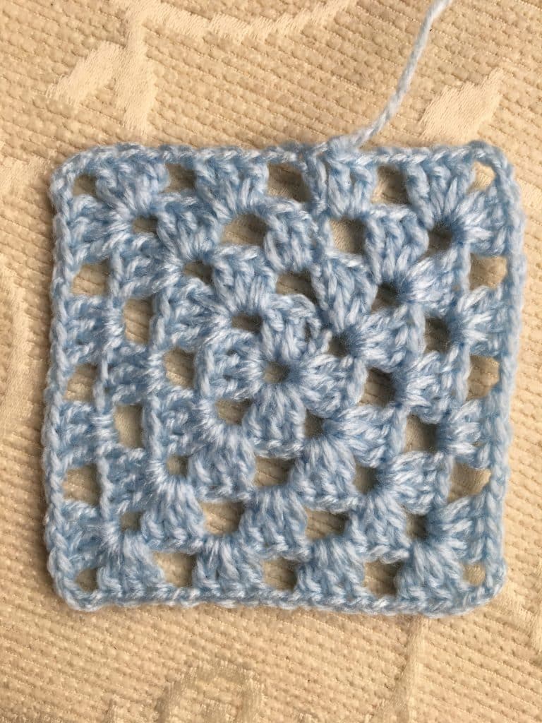 cuadrados de crochet para mantas
