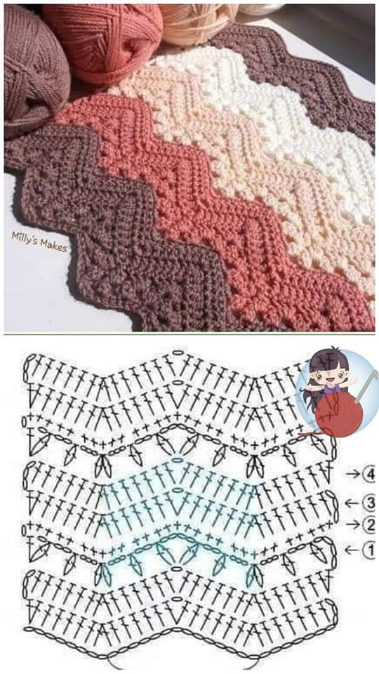 colchas tejidas a crochet para bebe