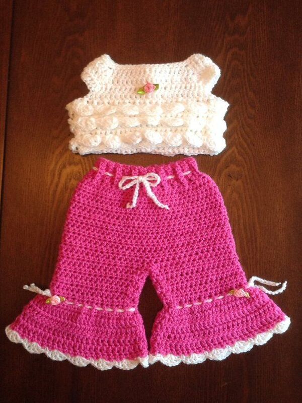 pantalones tejidos a crochet