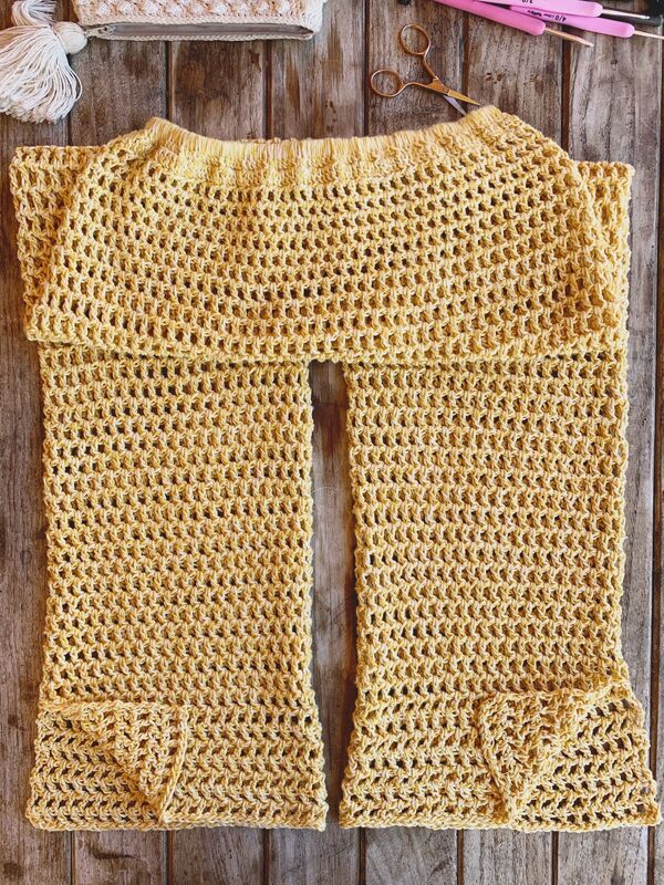 pantalones tejidos a crochet paso a paso