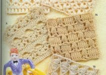 7 patrones de cuadrados al crochet calados