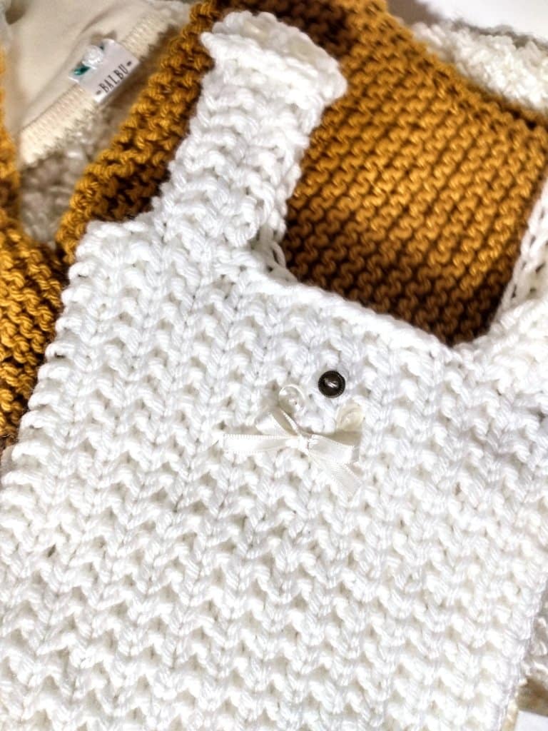 chaleco a crochet para bebe de 1 año