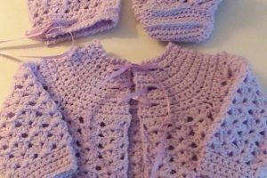 chambritas de bebe a crochet de 0 a 3 meses