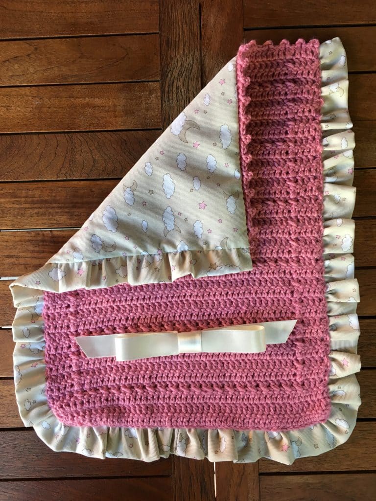 manta crochet reversible