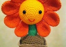 <strong>flores amigurumi en crochet en 2 partes</strong>
