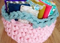 cesta de trapillo para principiantes con gancho del 00