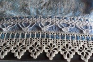 toallas de tejido con gancho crochet