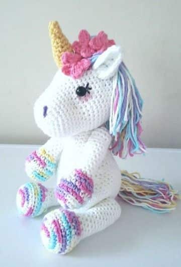animales tejidos a crochet fáciles pony
