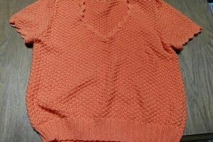 blusa a crochet para mujer a un tono