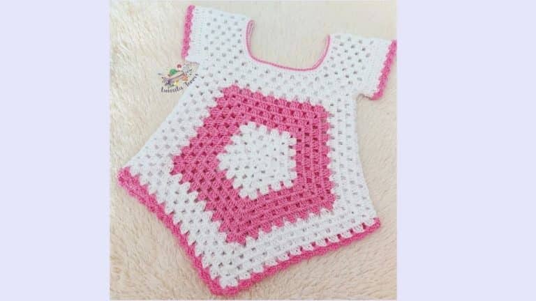 Bonitas Blusas A Crochet Para Niñas Talla De 2 A 3 Años