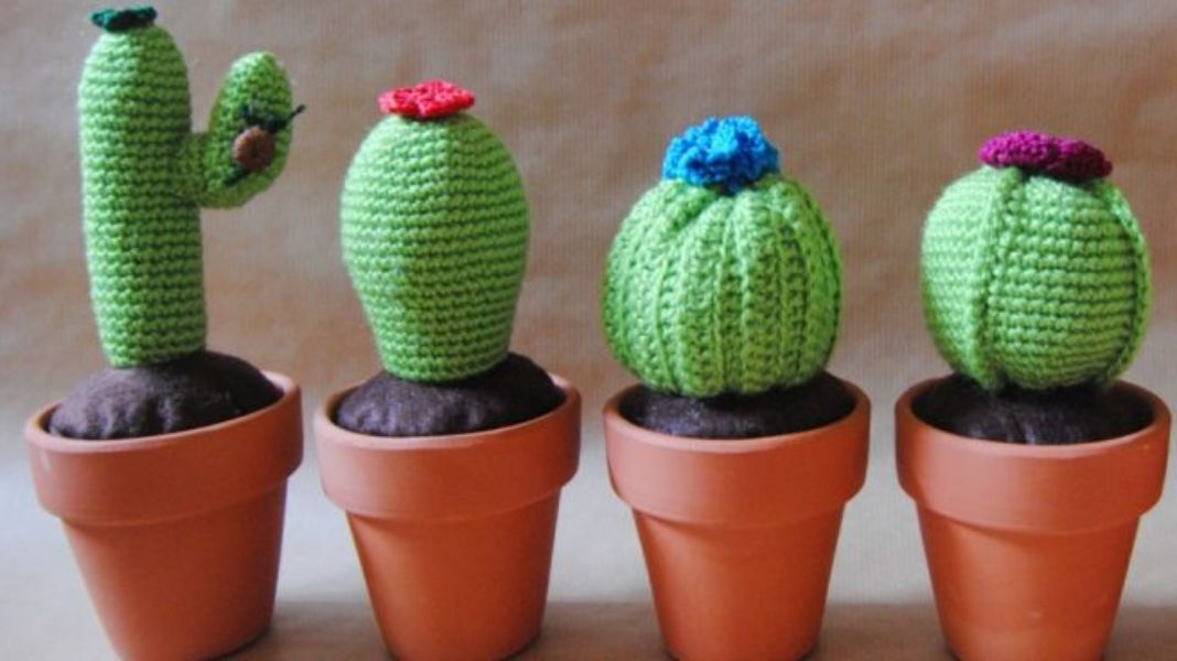 cactus a crochet paso a paso diferentes estilos